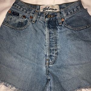 Retro Express jean shorts